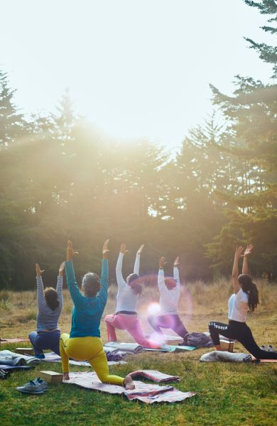 Yoga retreat